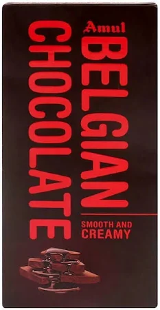 Amul Belgian Milk Chocolate 125 g